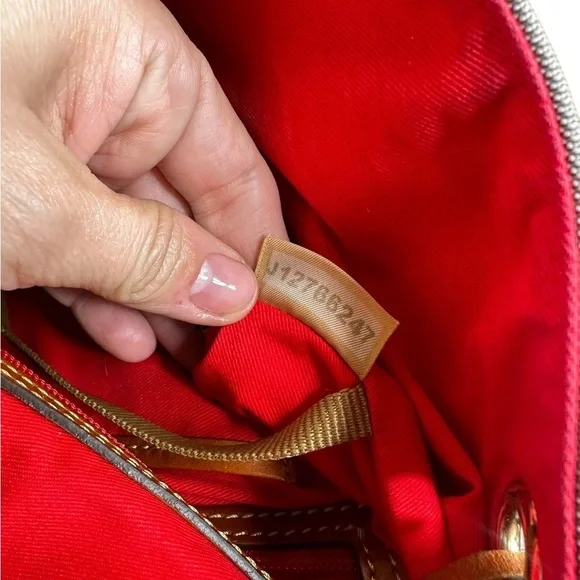 Dooney & Bourke Gray nylon flap backpack - Picture 5 of 9